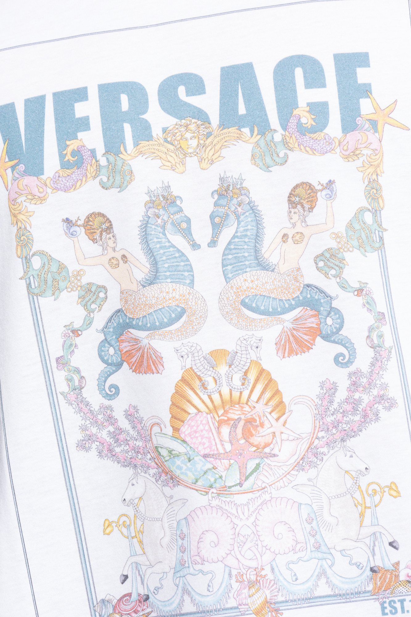 【送料&関税込】Versace T-shirt With Colorful Print Versace T-shirt with colorful print | Men's Clothing | Vitkac